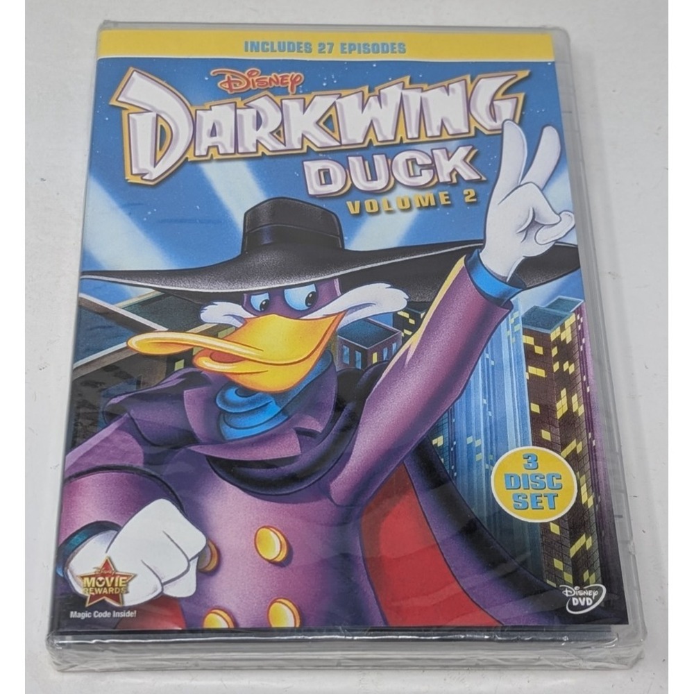 Darkwing‎ Duck Volume 2 DVD 1991 TV Series Show Disney Brand New Sealed